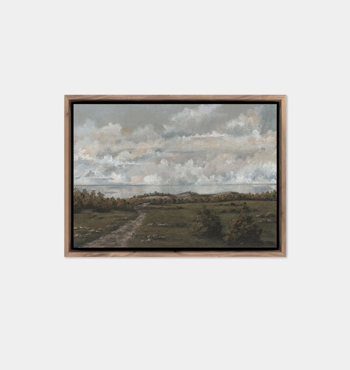 A Path to Sea by Lori Marie Framed Print