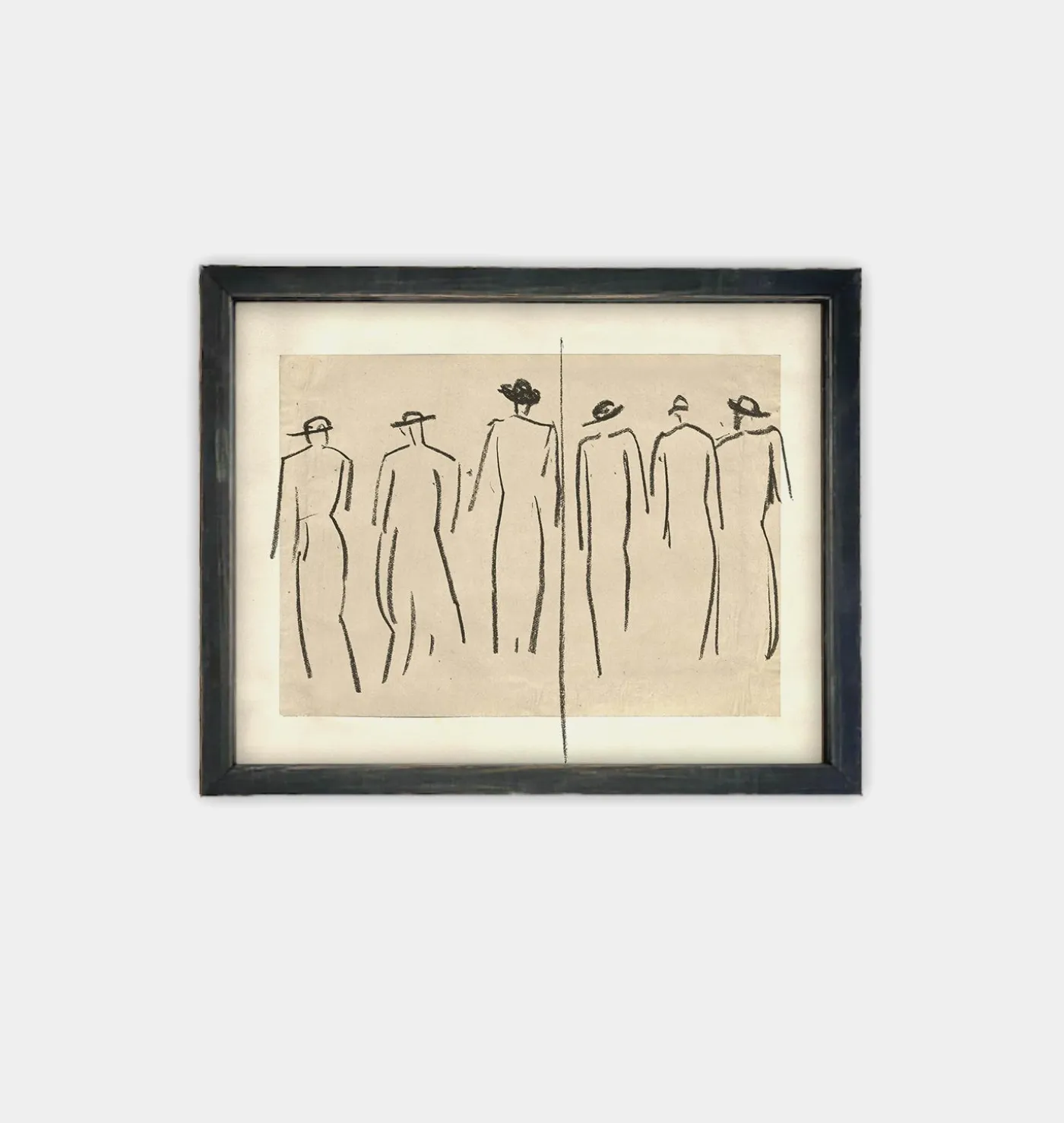 Abstract Figures Framed Print
