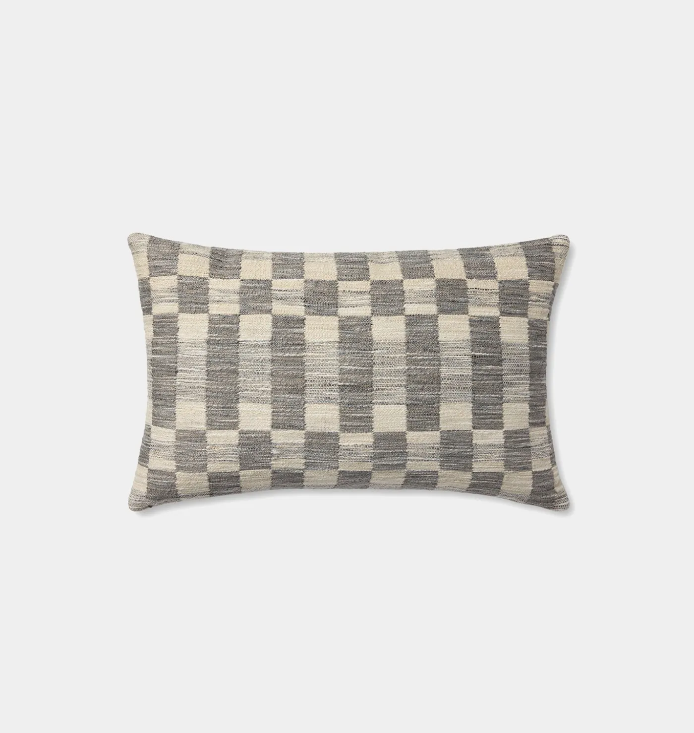 Adams Pillow Charcoal / Ivory