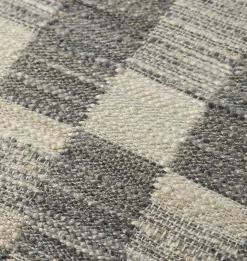 Adams Pillow Charcoal / Ivory