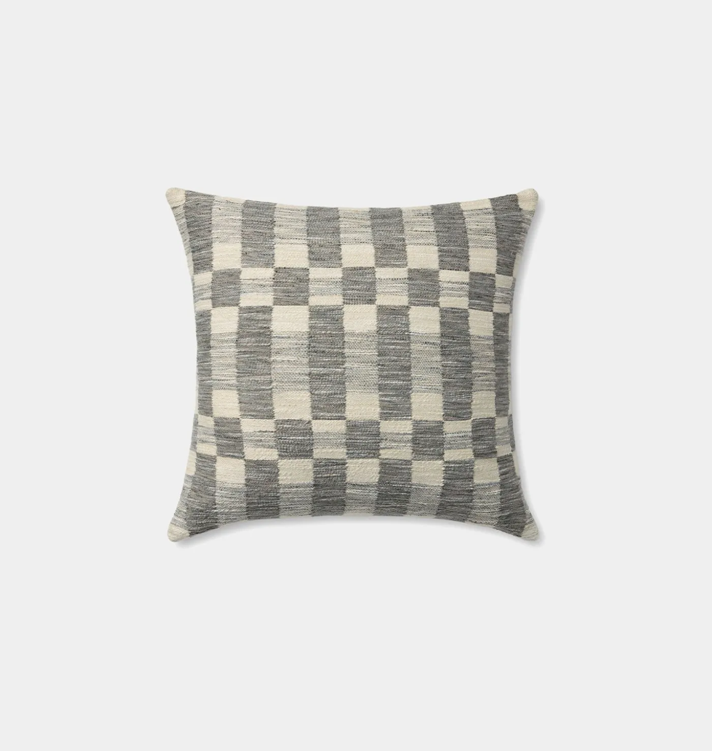 Adams Pillow Charcoal / Ivory