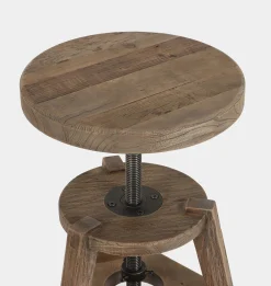 Addy Pedestal Accent Stool
