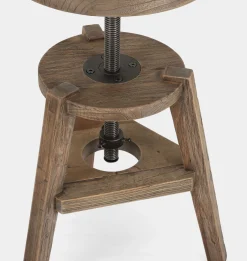 Addy Pedestal Accent Stool