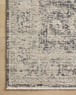 Alie ALE-05 Charcoal / Beige Area Rug
