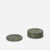Allyn Marble Coaster Egyptian Green S/4