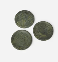 Allyn Marble Coaster Egyptian Green S/4