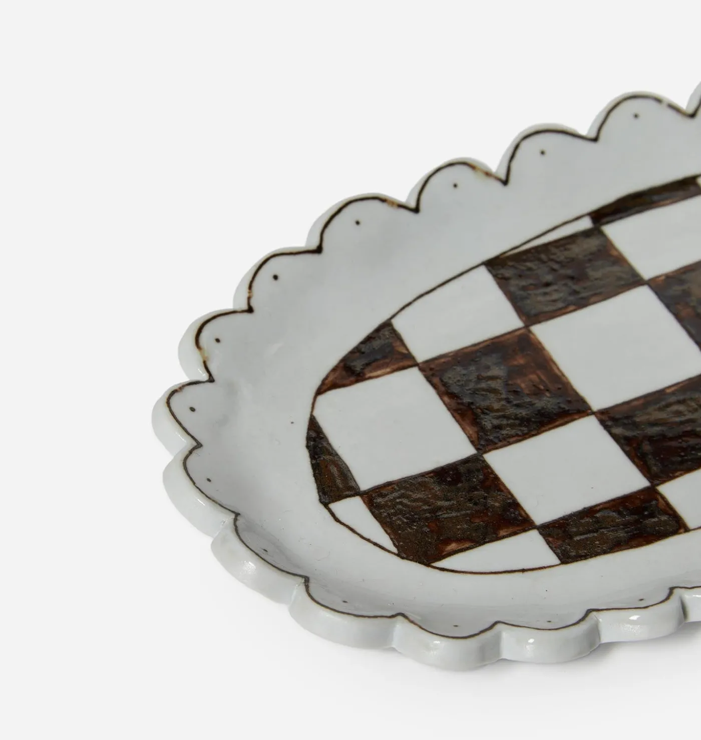 Alva Checkered Tray