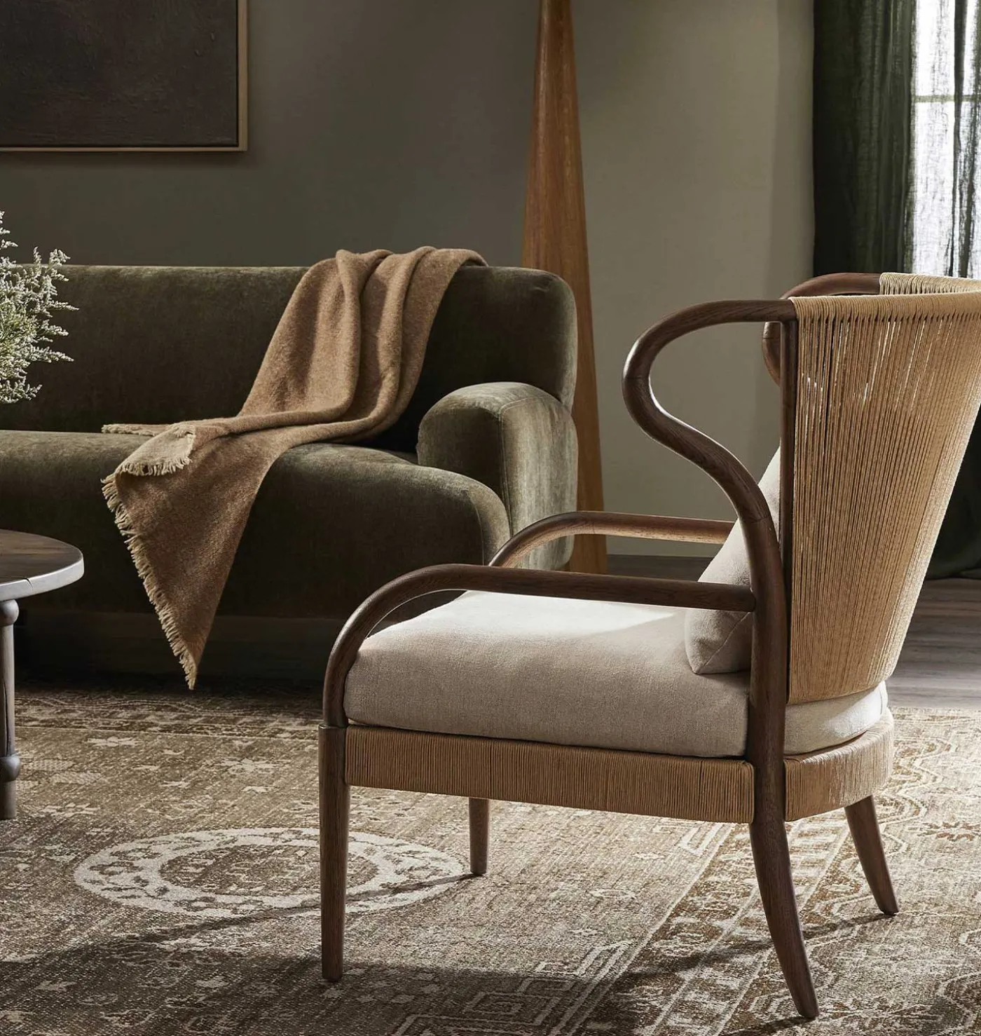Amira Rush Accent Chair