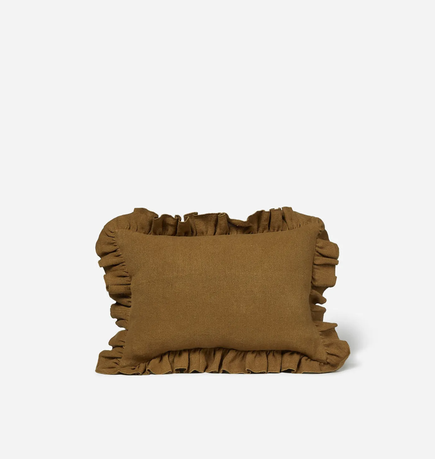 Anika Ruffle Lumbar Pillow 14" x 20"