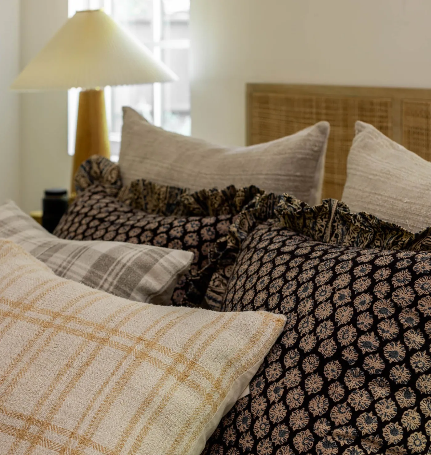Anika Ruffled Pillow