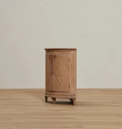 Antique Swedish Corner Cupboard