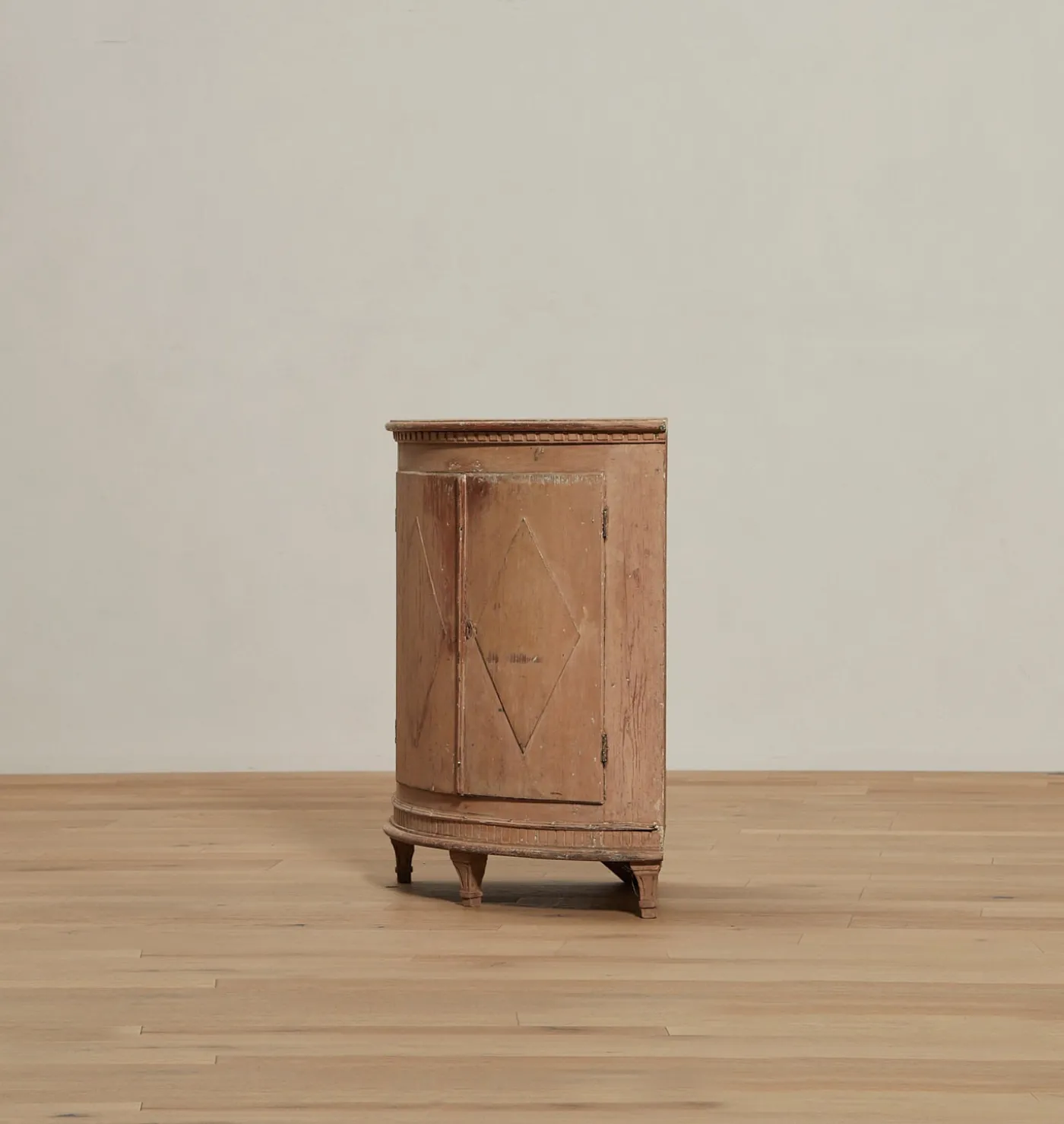 Antique Swedish Corner Cupboard