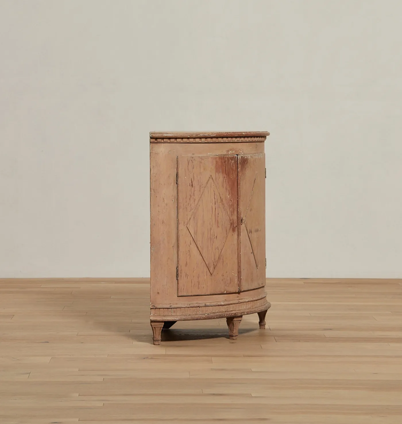 Antique Swedish Corner Cupboard
