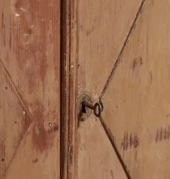 Antique Swedish Corner Cupboard
