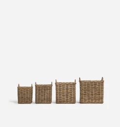 Arielle Wicker Floor Basket