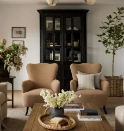Arielle Wicker Floor Basket