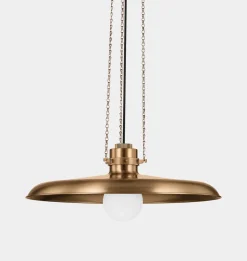 Aster Pendant Brass