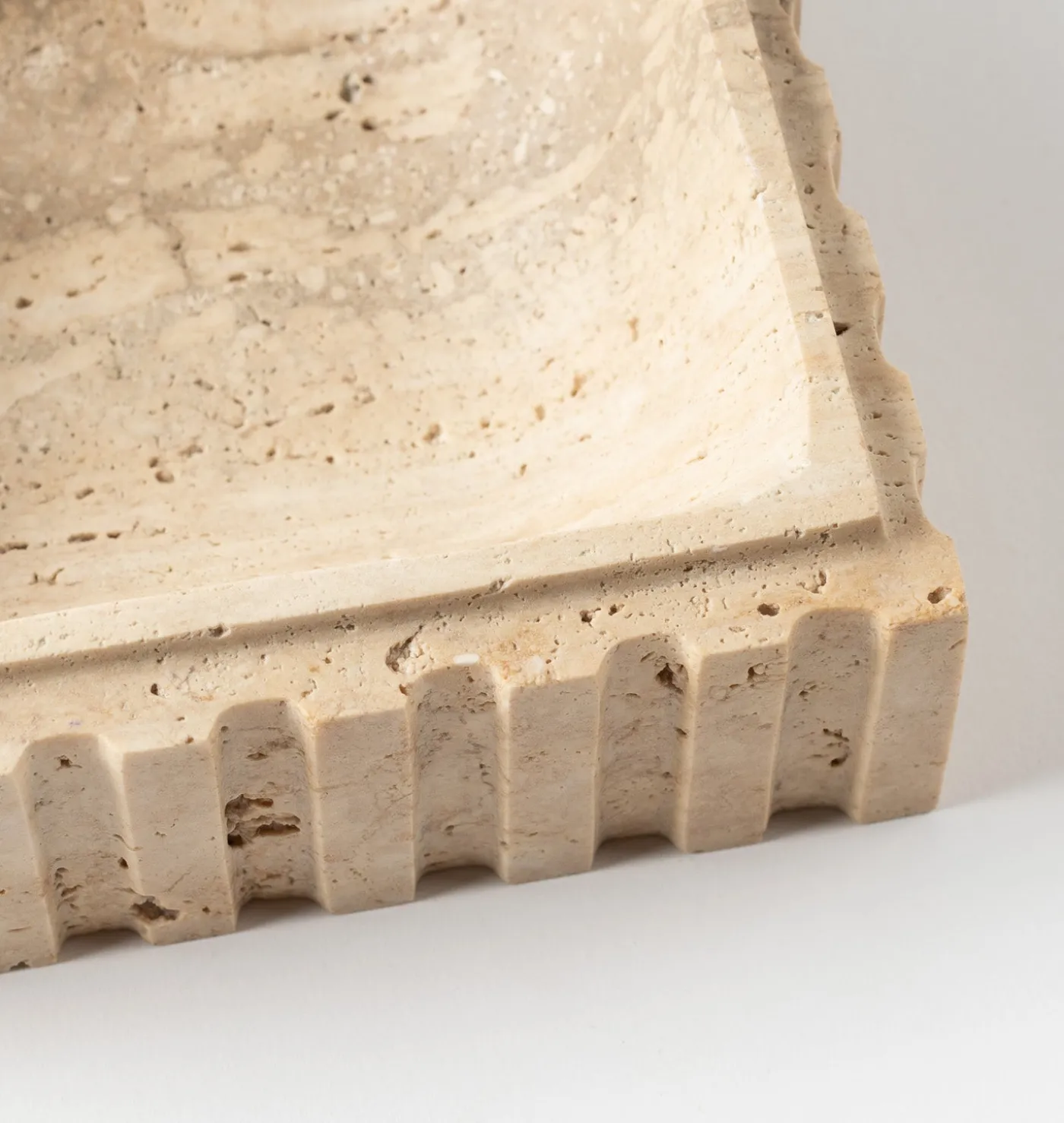 Athens Travertine Catchall