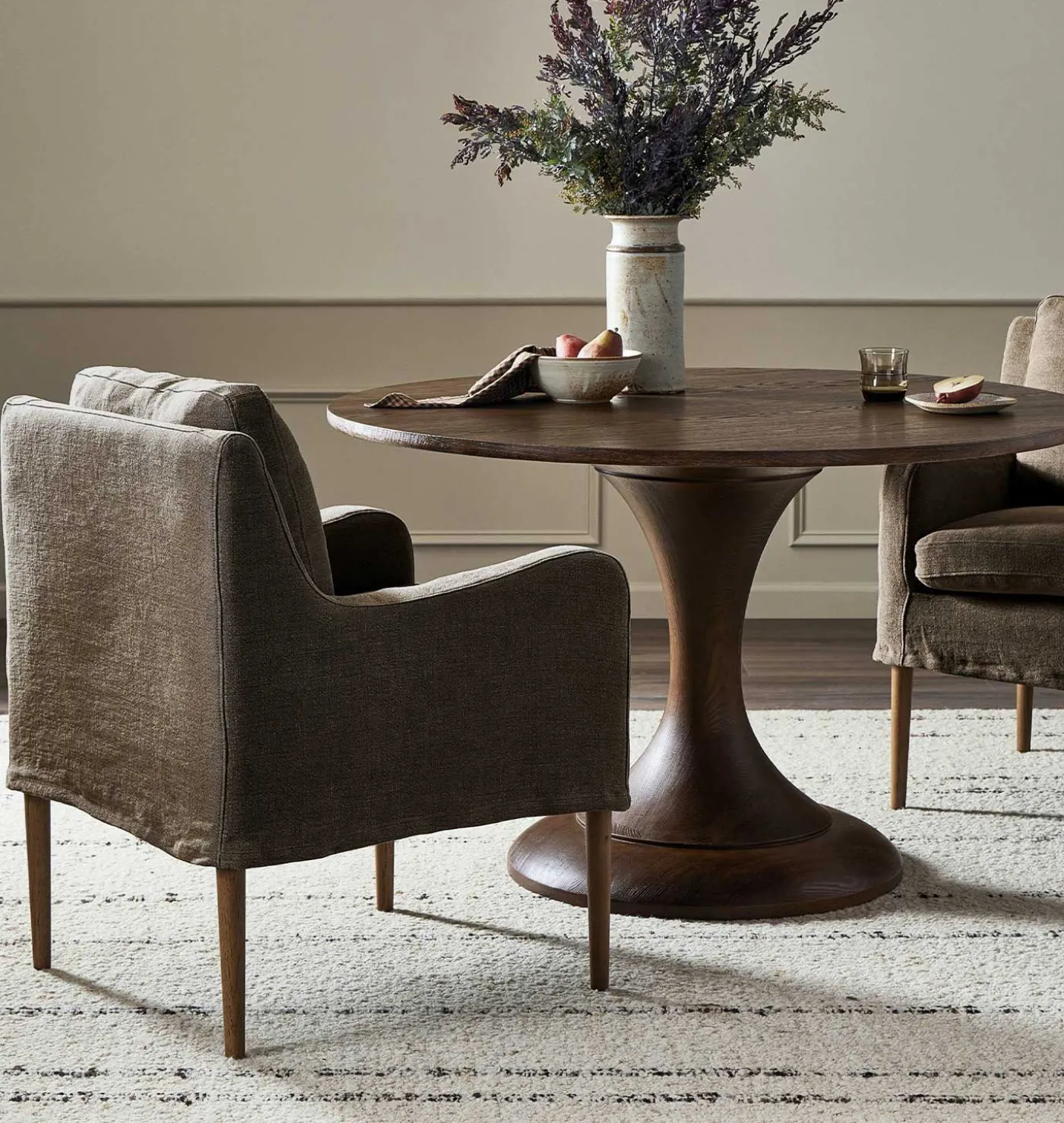 Aurelia Slipcovered Dining Chair