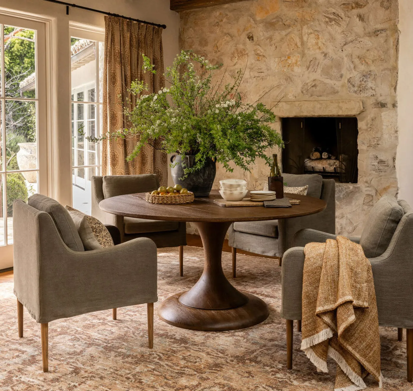 Aurelia Slipcovered Dining Chair