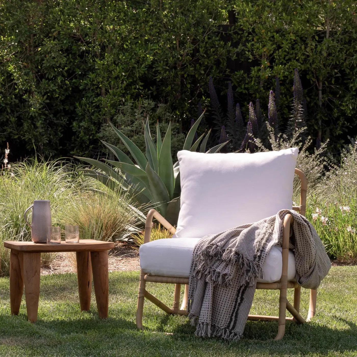 Austen Outdoor Chair Faux Rattan