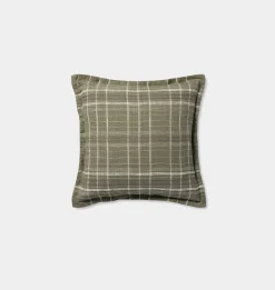 Avalon Pillow Olive / Multi 22" x 22"