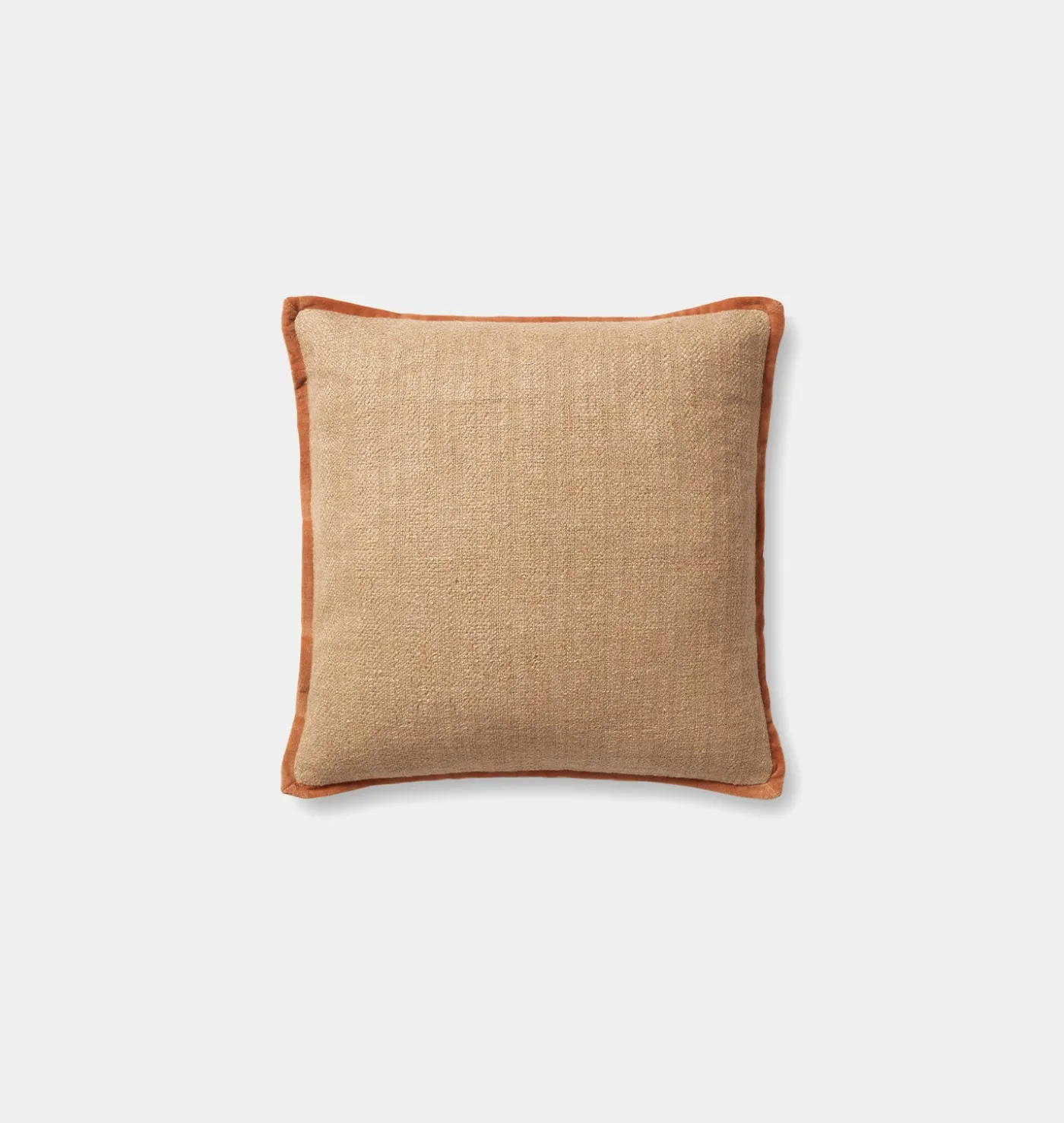 Aveline Pillow 18'' x 18'' Natural / Rust