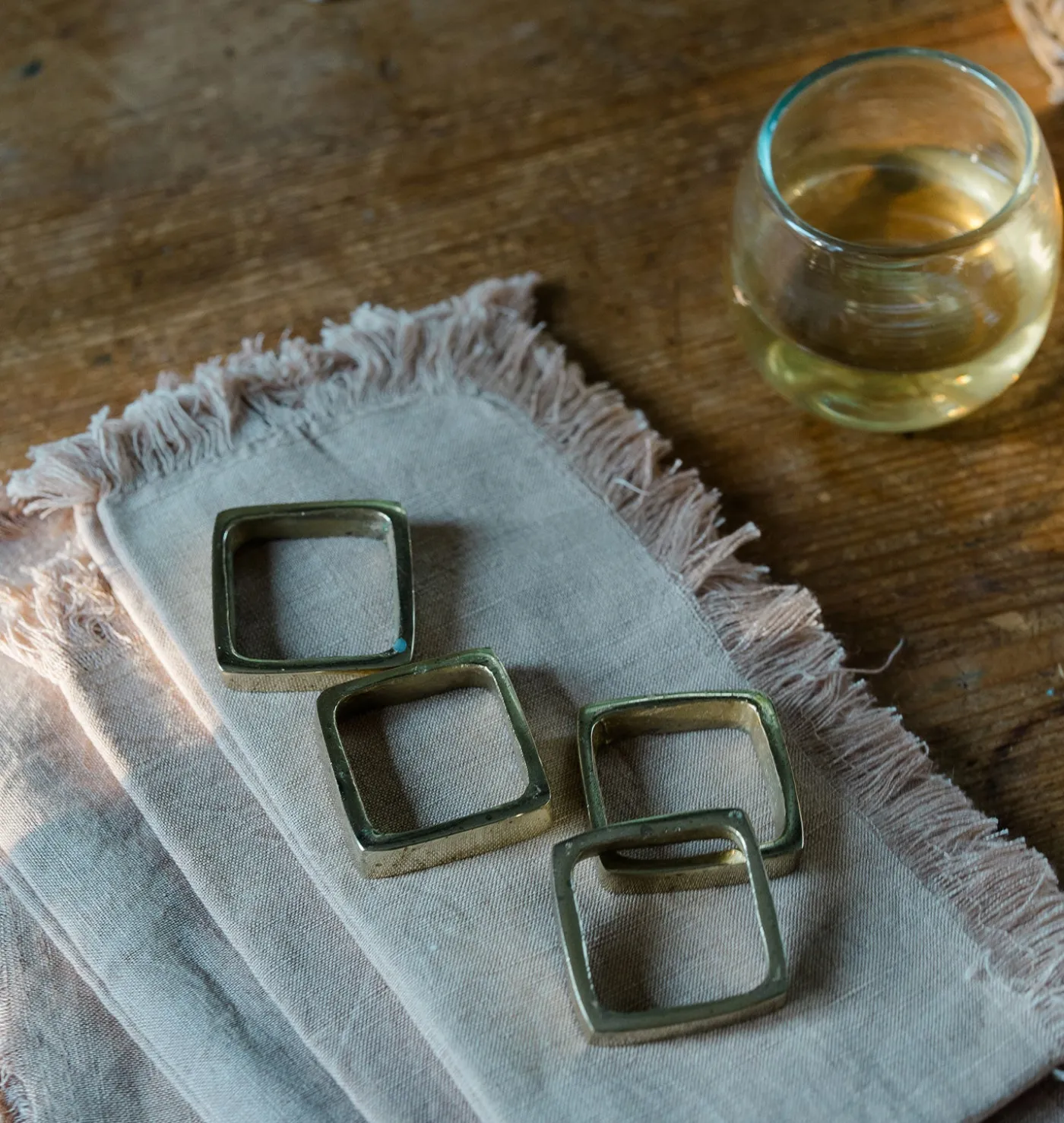 Bailey Napkin Rings S/4