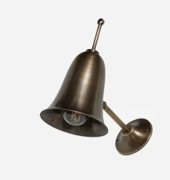 Bari Patinated Brass Sconce