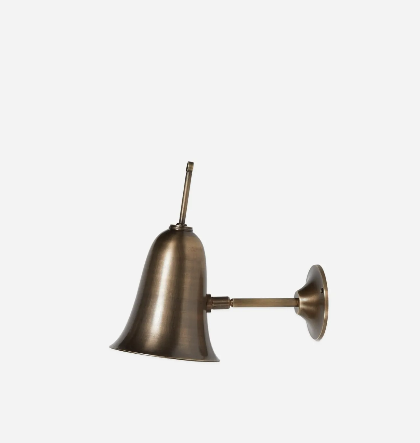 Bari Patinated Brass Sconce