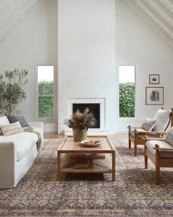 Billie BIL-01 Ink / Salmon Area Rug