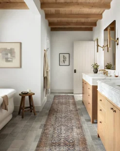 Billie BIL-01 Ink / Salmon Area Rug