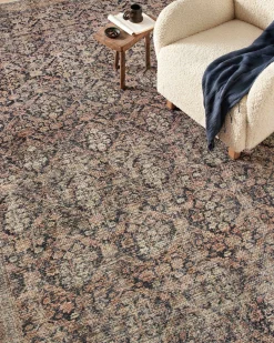 Billie BIL-01 Ink / Salmon Area Rug