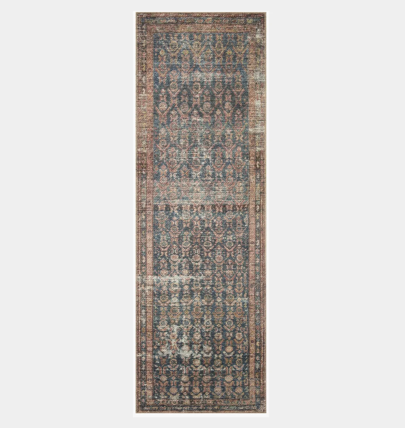 Billie BIL-02 Ocean / Brick Area Rug