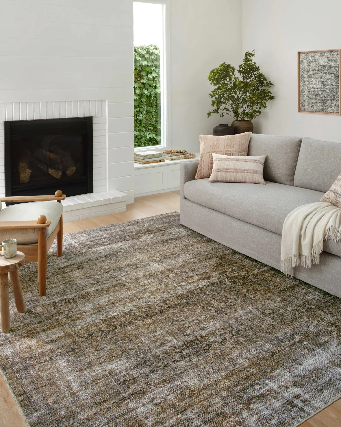 Billie BIL-06 Tobacco / Rust Area Rug