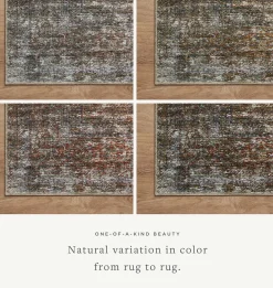 Billie BIL-06 Tobacco / Rust Area Rug