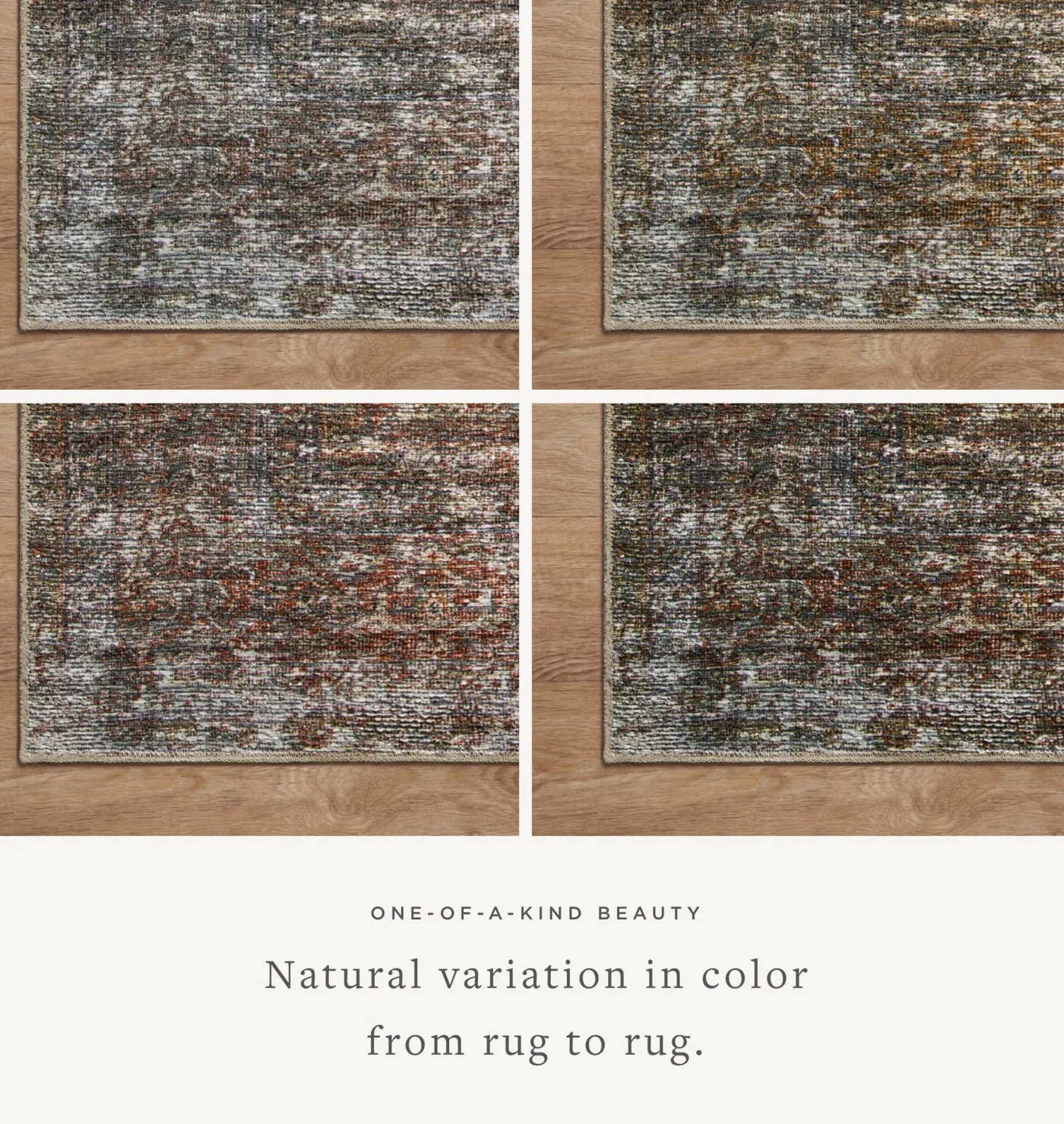 Billie BIL-06 Tobacco / Rust Area Rug