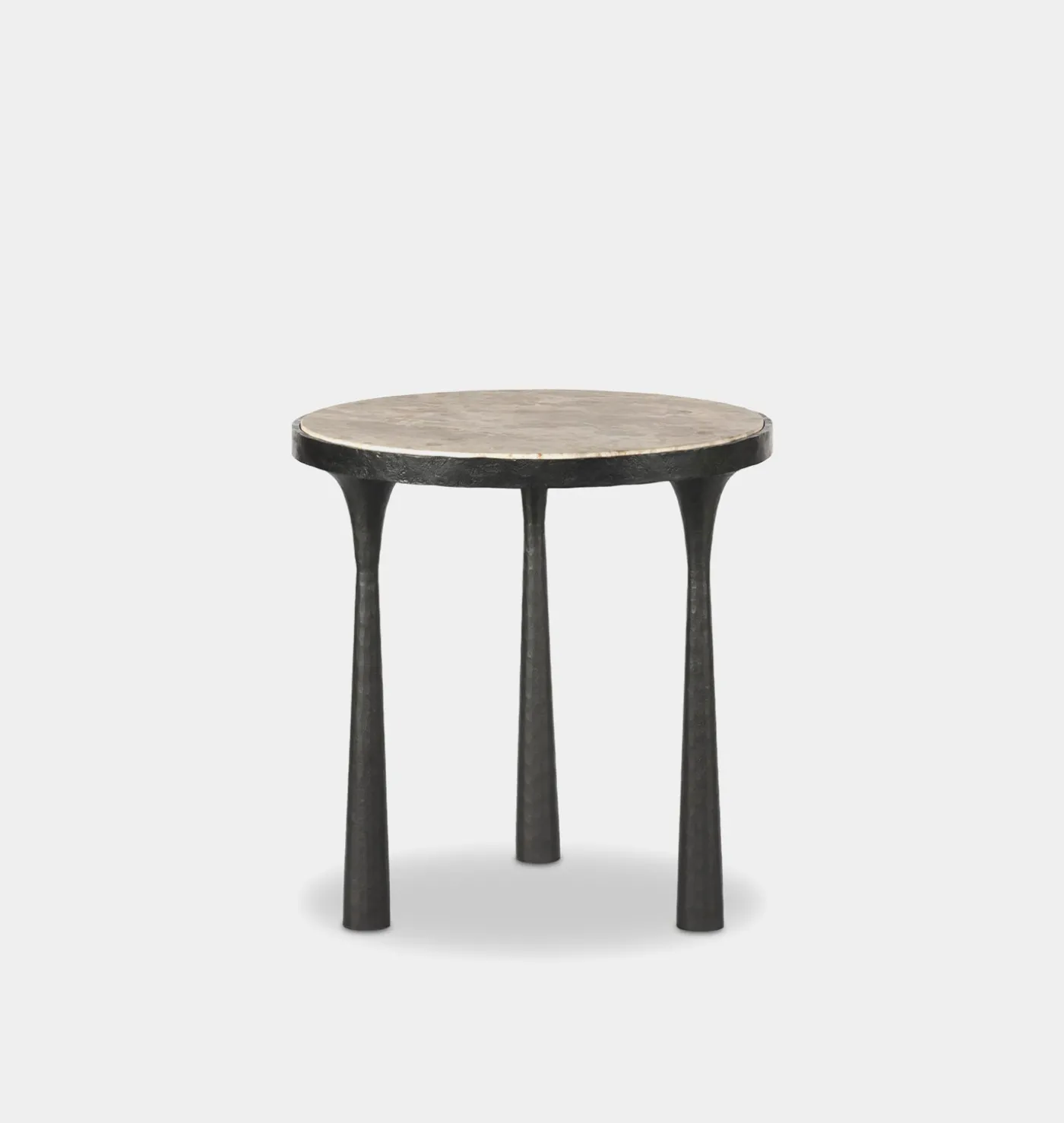 Billings Hammered Iron End Table