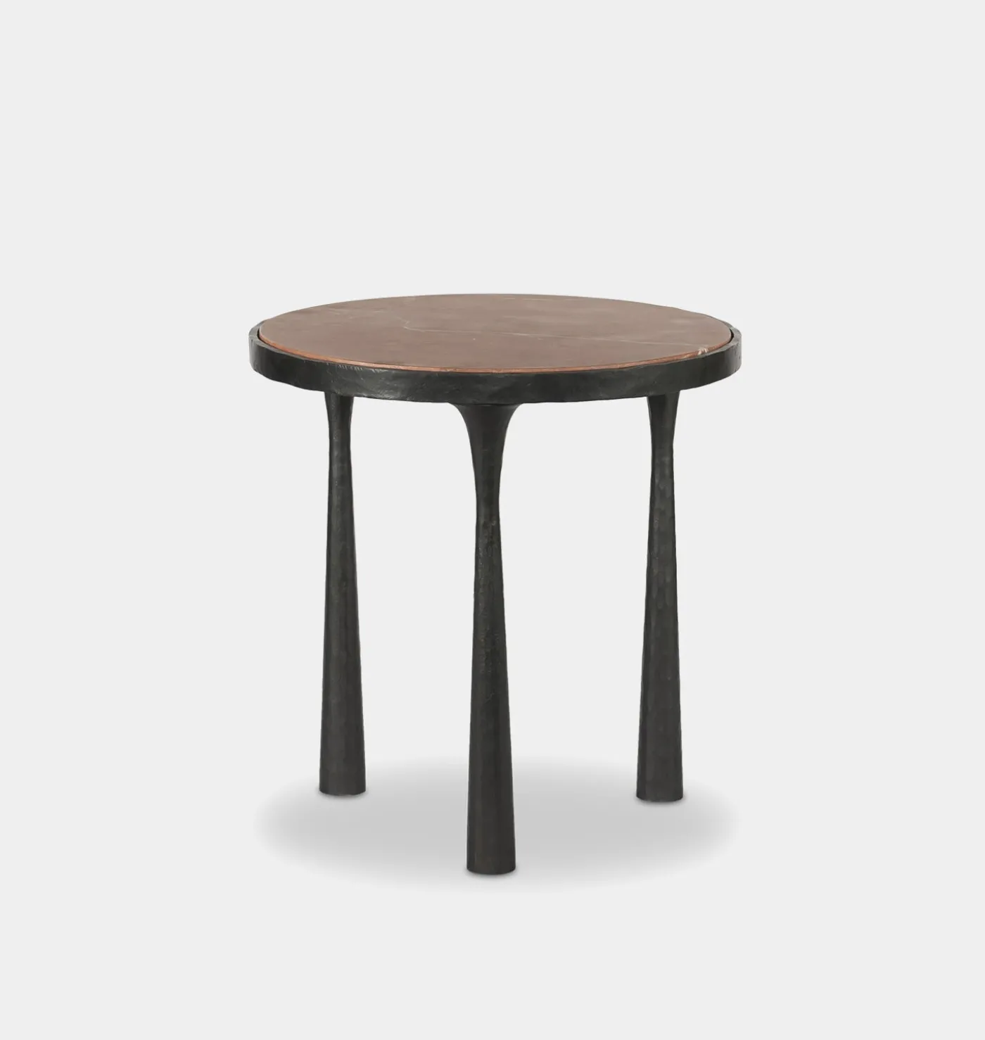 Billings Hammered Iron End Table