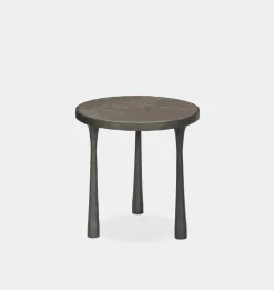 Billings Hammered Iron End Table
