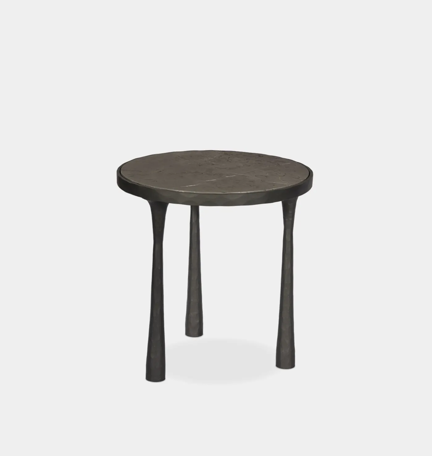 Billings Hammered Iron End Table