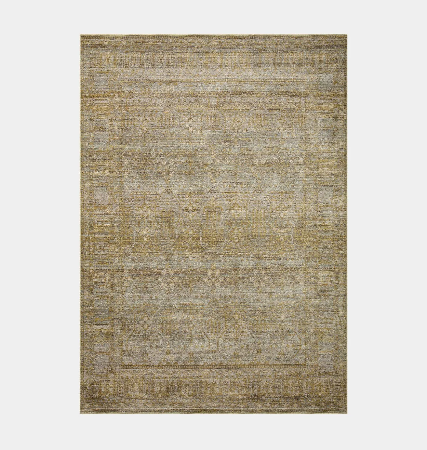 Bradbury BRU-02 Dove / Gold Area Rug