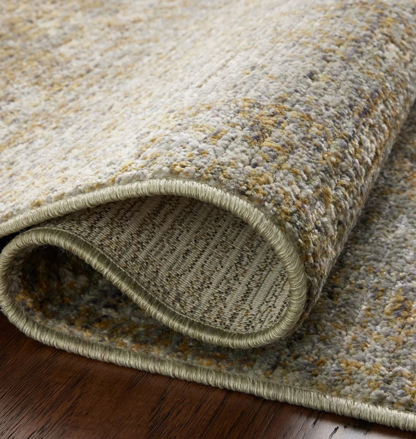 Bradbury BRU-02 Dove / Gold Area Rug