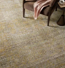 Bradbury BRU-02 Dove / Gold Area Rug