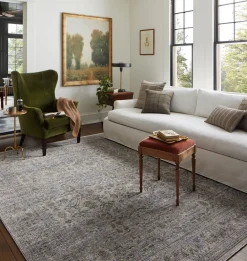 Bradbury BRU-04 Grey / Multi Area Rug