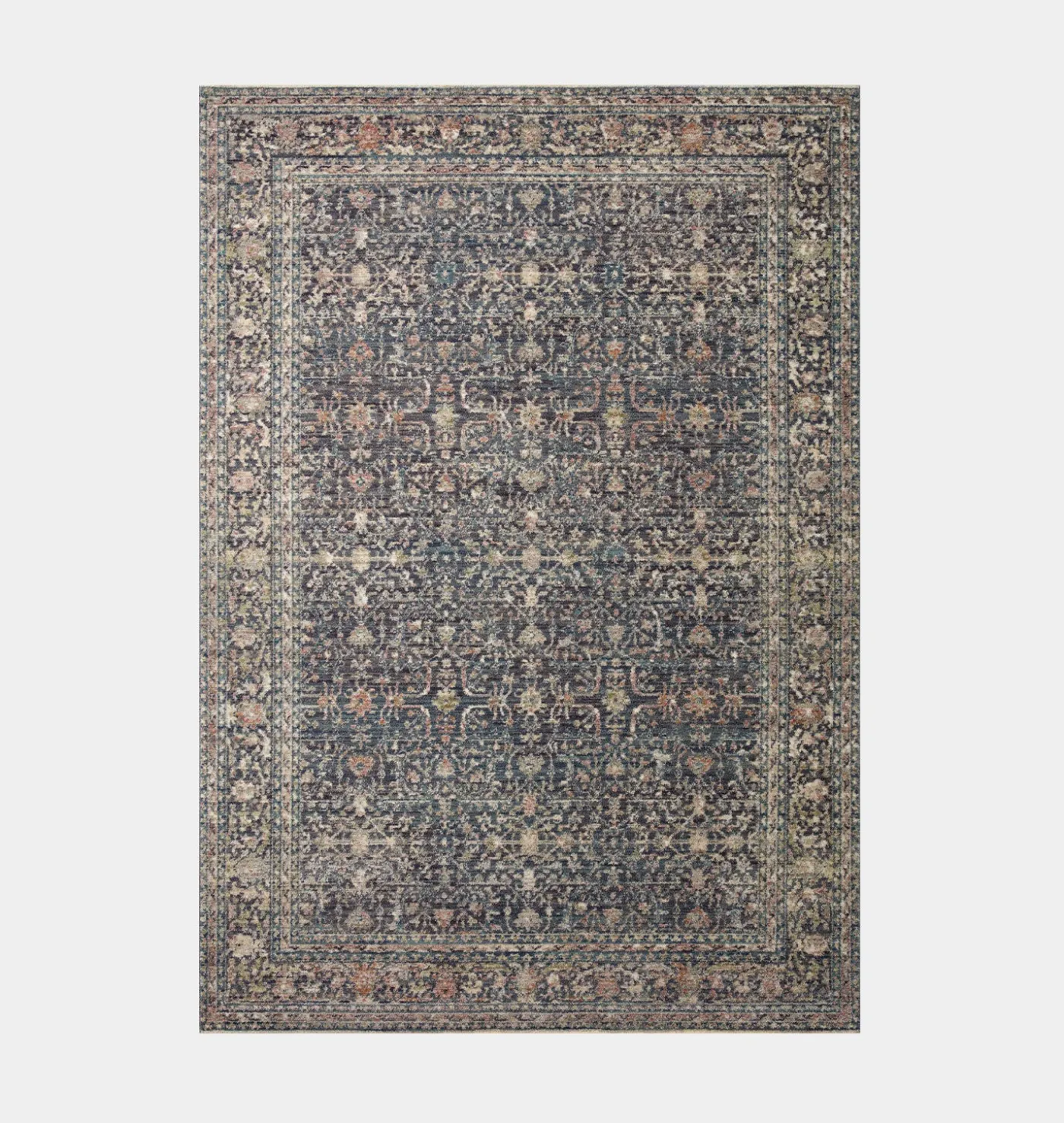 Bradbury BRU-01 Midnight / Multi Area Rug