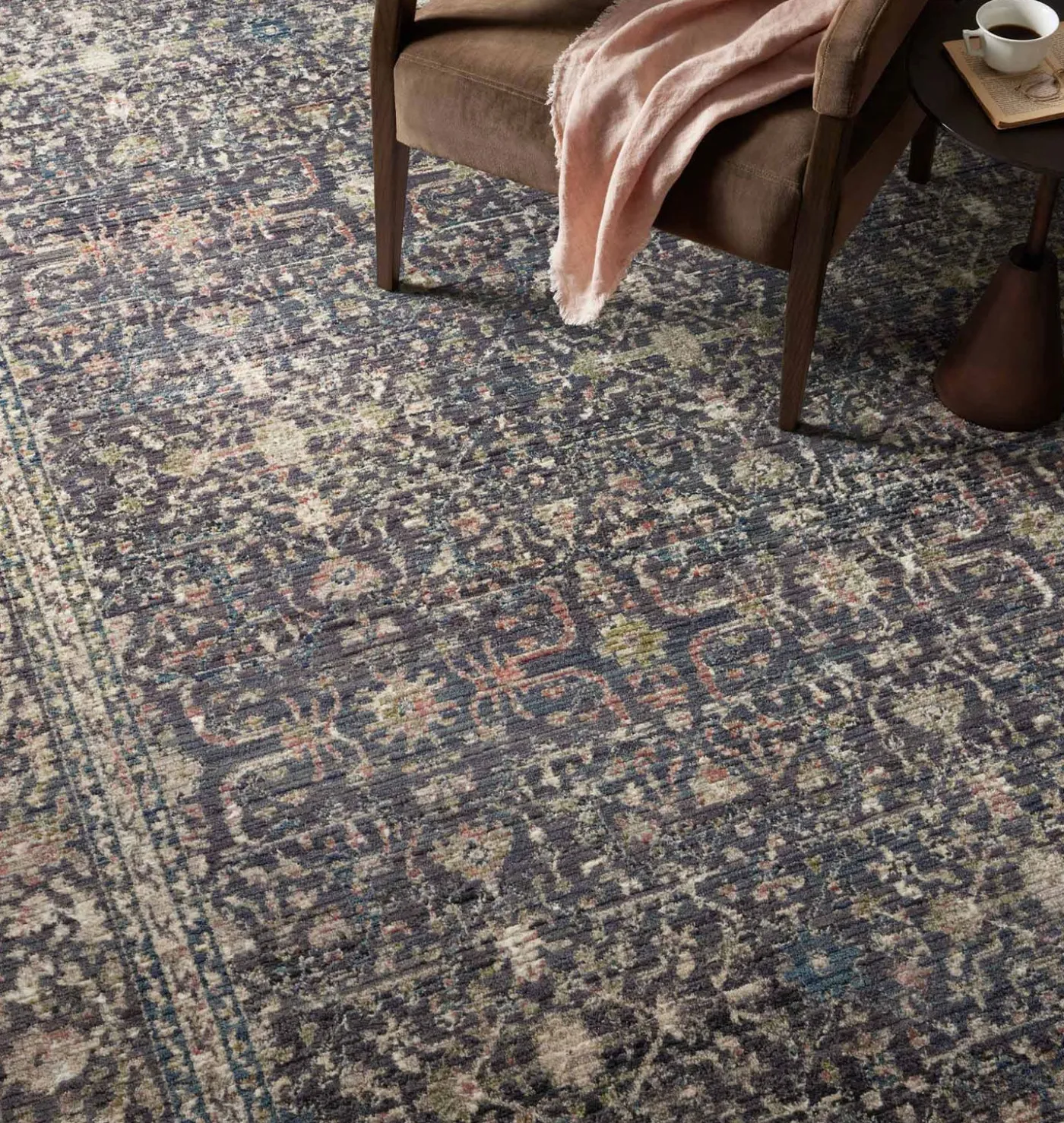 Bradbury BRU-01 Midnight / Multi Area Rug