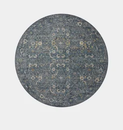 Bradbury BRU-03 Ocean / Gold Area Rug