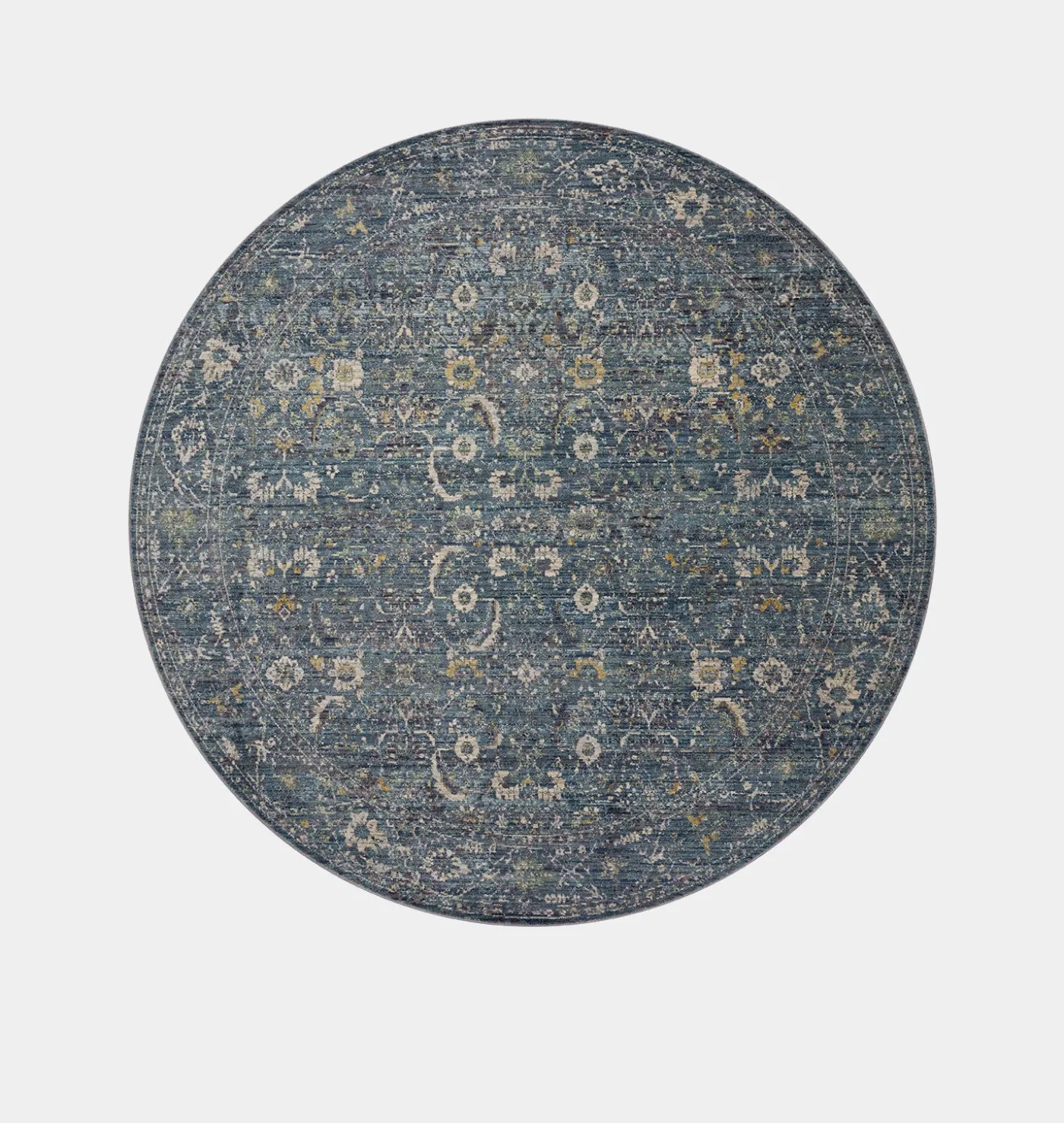 Bradbury BRU-03 Ocean / Gold Area Rug