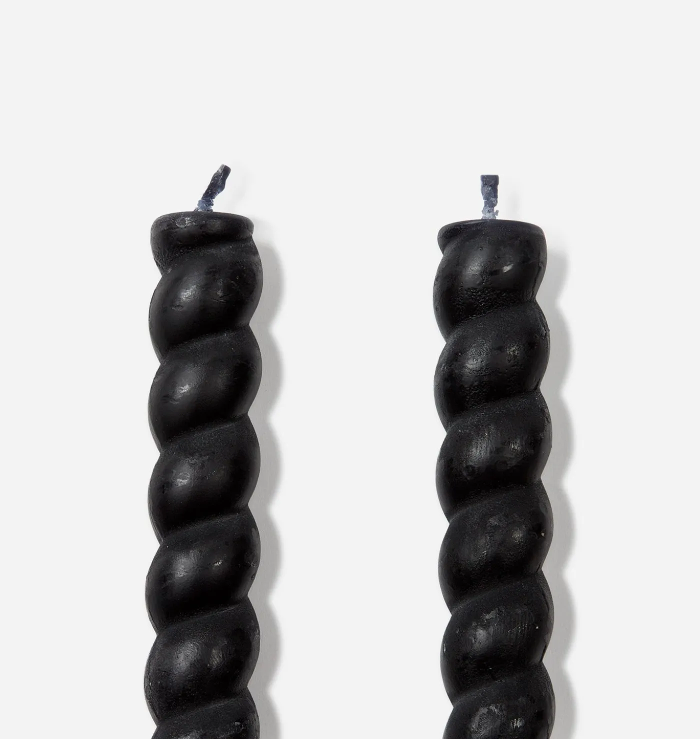 Braided Taper Candle S/2